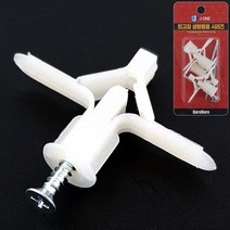 J동공앙카 (2호 대4P) 18mm 칼블럭 나사못 석고앙카, 1개
