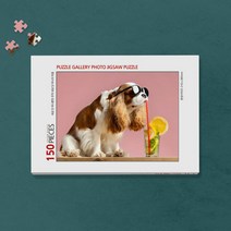 150피스 반려동물 사진 직소퍼즐 제작 (액자포함)사진퍼즐 퍼즐제작 제작 선물 사진 가족 여친 남친 생일 강아지 고양이 퍼즐 반려동물 간식, 11.우드화이트, 액자 종류