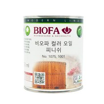 비오파 칼라 오일 피니쉬 1061-1080 1075, 1068소나무, 1개