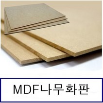MDF 나무 화판 8절 4절 낱개 이젤화판 그림화판, 4절화판
