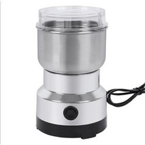 커피브라인더 미니 커피 그라인더 가정용 전기 300ml Ultrafine 베이비 푸드 Pulverizer 24 블레이드 스파이스 페퍼 그레인 밀, 4 blades+EU