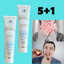 에이앤치약(5+1) 6개입/입냄새제거/구취제거/구내염치약/잇몸진정케어/입냄새가글/AN(160g)+다흰비누, 5+1+다흰비누