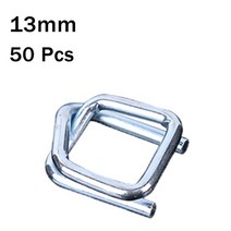 포장기 수동 플라스틱 스틸 벨트 조임 달아서 기계 상자 휴대용, 05 13mm 50Pcs