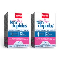 3개 재로우 펨 도피러스 10억 여성 유산균 60 베지 엄마 선물, 2개 펨 도피러스 10억 여성 유산