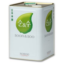 노루페인트 순앤수100 내부용 수성페인트 18L 무광, 화이트3