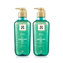 호정스토어 1+1한방샴푸 려 맞춤 헤어케어솔루션 두피딥클렌징 샴푸 발효박하액 피지 두피케어, 1세트, 500ml+500ml