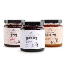 남도사랑 곡물당으로 만든 과일잼 3종세트 (딸기블루베리유자잼), 1