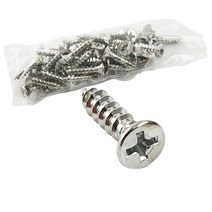 피스 4mm 접시머리 목공용 목공 나사 못, 피스-은백4x18(40개)