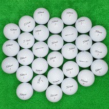 타이틀리스트 PRO V1 V1X 혼합 로스트볼 1등급, 화이트, 20개입