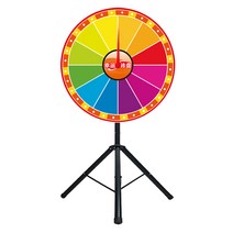 룰렛원판 이벤트 추첨기 돌림판 대형 룰렛판 회전판, 80cm+ 두꺼운 브래킷 + 포인터