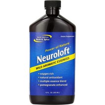 [미국 직구] NORTH AMERICAN HERB & SPICE Neuroloft Essence 오렌지 340.2그램 1팩, 수량, 상세참조