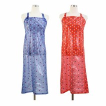 [KT알파쇼핑]물방울방수앞치마 김장앞치마 김장 원예 물작업시, 파랑_W28B450