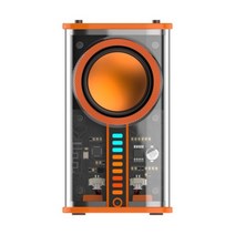 스피커 pc 사운드 블루투스 게이밍 K07 투명 메카 무선 라이트 리듬 서브우퍼 TWS 스테레오 사이버 펑크 뮤직 센터 핸즈프리 통화, [01] TWS