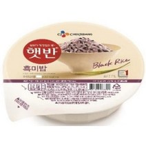 CJ 햇반 즉석 흑미밥 작은공기 130g, 1개