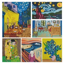 아트박스/위드미 DIY 데코샌드아트 명화시리즈 12종 (소), 키스