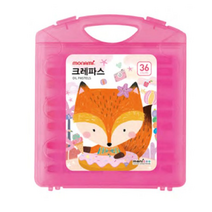 모나미 모니주 크레파스 여, 36색, 13개