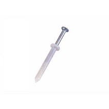 대화 국산 칼브럭 6x40mm 1통(100개) PVC 굵기6mm 칼브럭길이70mm