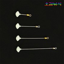 고급 야광구슬 천평 3cm-9cm 편대채비(4개입) 원투 자작 장어 오감낚시, 고급 야광구슬 천평 9cm(4개입)