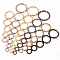 아유디 오픈형 오링 O링 10mm~75mm 연결부자재, 흑니켈50mm, 1개