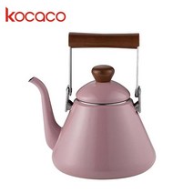 코카코 드립티 법랑주전자 1.7L 퍼플 인덕션주전자 물끓이는주전자 작은 미니 커피 차