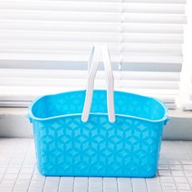 플라워 목욕바구니 막힘 수영가방 비치백 물빠짐가방 방수가방 목욕탕가방, 1