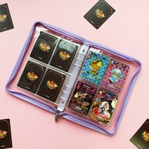 쿠키런 킹덤 카드 앨범 지퍼형, 반투명 + 4포켓 속지 30매