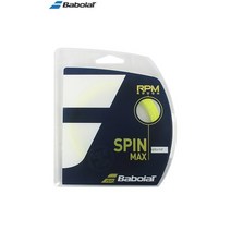 바볼랏 241140 RPM 러프 1.25/12m tennis 스트링 SPIN MAX, 단품