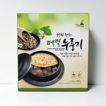 누룽지 엔초이스 쌀과 메밀로 만든 가마솥누룽지 구수한 추억의 메밀누룽지300g, 300g