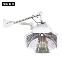 스티머 열 파마 펌 헤어 기계 처리기계 미용실 에어롤 열처리기 셋팅기 전문가용, 화이트 벽걸이