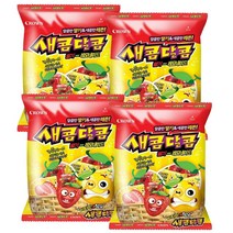 크라운 새콤달콤 딸기레모네이드 츄잉캔디, 200g, 4개