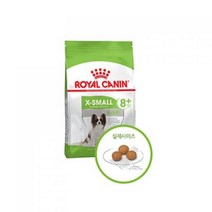 로얄캐닌 엑스스몰 어덜트8+ 8세이상 1.5kg 노령견사료, 16개