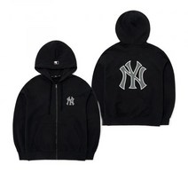 엠엘비 MLB 베이직 빅로고 기모 후드집업 NY ( 블랙 )3ATRB0426-50BKS