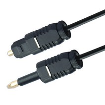 3.5mm 미니-토스링크 오디오 케이블 디지털 SPDIF 광섬유 코드 스피커 블루레이 플레이어 Xbox 파워 앰프, 01 Black_02 2m