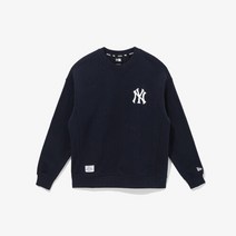 뉴에라 MLB 레이즈드 임브로이더리 뉴욕 양키스 맨투맨 네이비 13338651
