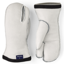 Hestra 보드장갑 스키장갑 Heli Ski 3Finger Liner Womens, Off White, 6