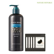 네이처리퍼블릭 [네이처리퍼블릭] (대용량520ml_온라인전용)블랙빈 탈모증상 개선 샴푸+추가 100ml 증정, 단일옵션 PK2796