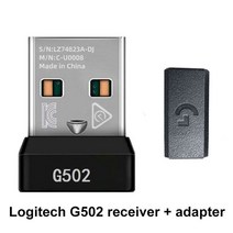 Logitech G502 HERO LIGHTSPEED 무선 마우스 수신기 카운터 웨이트 라운드 커버 케이블 GPW G pro x G903 하단 어댑터, [07] receiver adapter