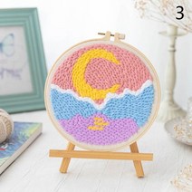 diy 자수키트 스티치 바느질배우기 스티치 공예 패턴 인쇄 크로스 스티치 그림 홈 장식, fj011, 바늘로