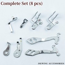 스레드 가이드 Siruba 700F 잭 795 산업용 오버록 재봉틀 부품 KG11F KG42 KG54 KG60F KJ66 KJ68 KL43 KL46, 09 Complete Set