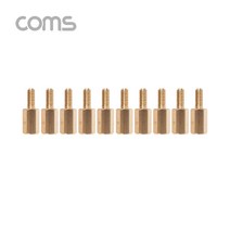 0K 케이블 젠더짹 BB267 육각 지지대 볼트 육각나사 1.3cm 10개입. 브라켓연장 PCB기판 서포트