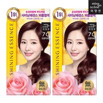 미쟝센 샤이닝 에센스 염색약 7O(오렌지레드)무배, 9개, 없음