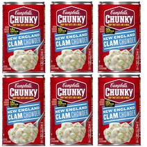 캠벨스 청키 뉴잉글랜드 크램 차우더, 533g, 4개입