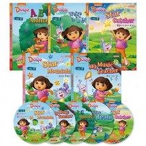스크린에듀케이션 DVD DORA the EXPLORER 도라익스플로러 2집 5종세트