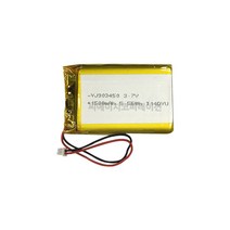 YJ 리튬폴리머배터리 KC인증충전지 3.7V YJ903450 1500mAh, 1개