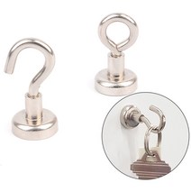 현관문 자석 부착 벽고리 후크 벽걸이 벽지핀 벽부형옷걸이, 원형, 원형