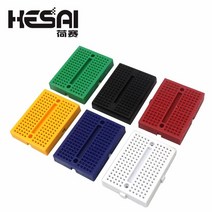 앰프만들기 kit 앰프diy kit syb-170 미니 무납땜 프로토타입 브레드보드 arduino diy 키트용 170 타이 포인트, 푸른