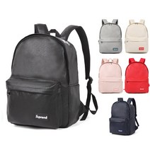SUPREME 슈프림 WA4818 백팩 인조가죽 배낭 캐주얼 가방