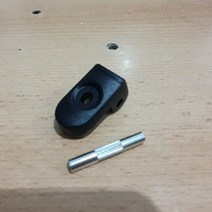 전동킥보드부품 전동킥보드배터리 업그레이드 된 접이식 후크 샤오미 전기 스쿠터 Mijia M365 M 87 S 프로 Pothook 버클 버튼 부품, 03 folding hook black
