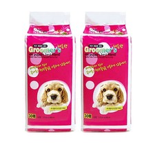 그루머스 대형 배변패드 30매x2개 76x60cm, 30매