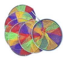 민물낚시 수제살림망 4색 수결살림망 어망 붕어살림망, 33-1m 노치백+핀컬러